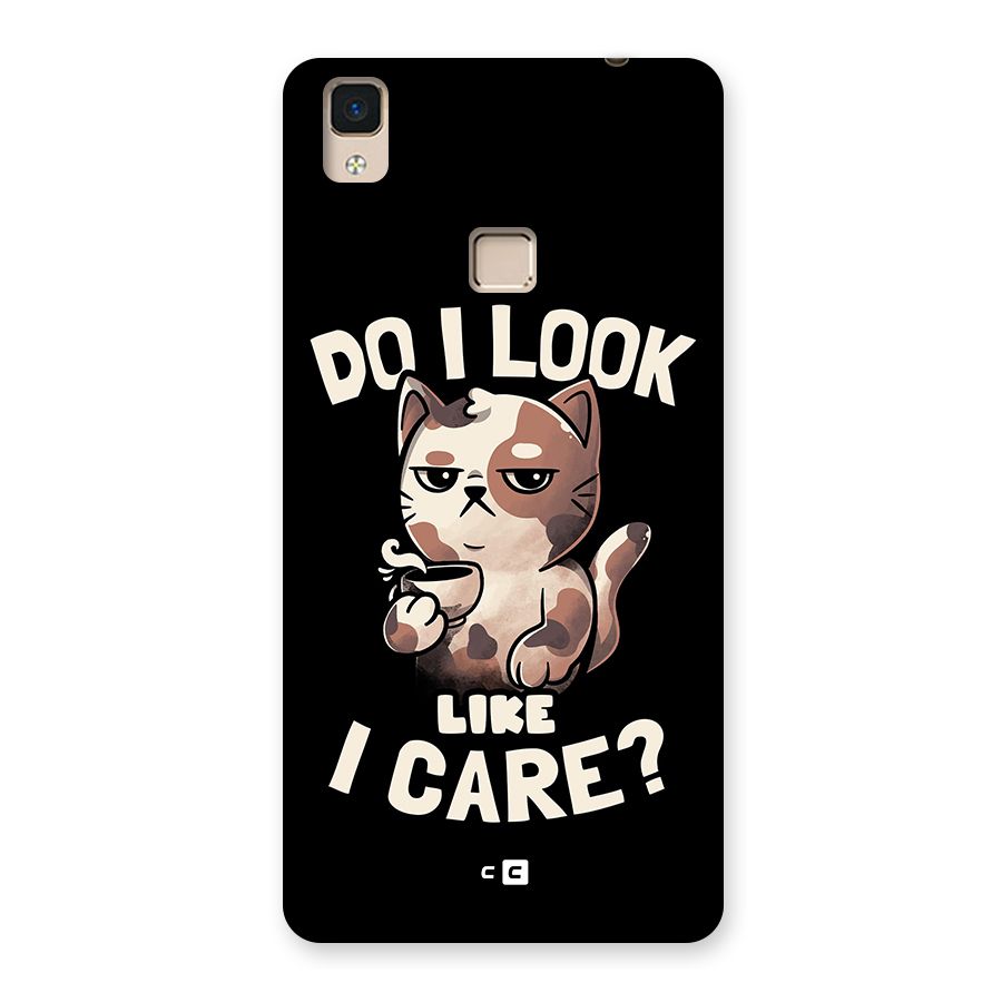 Cat Look Like Care Back Case for V3 Max