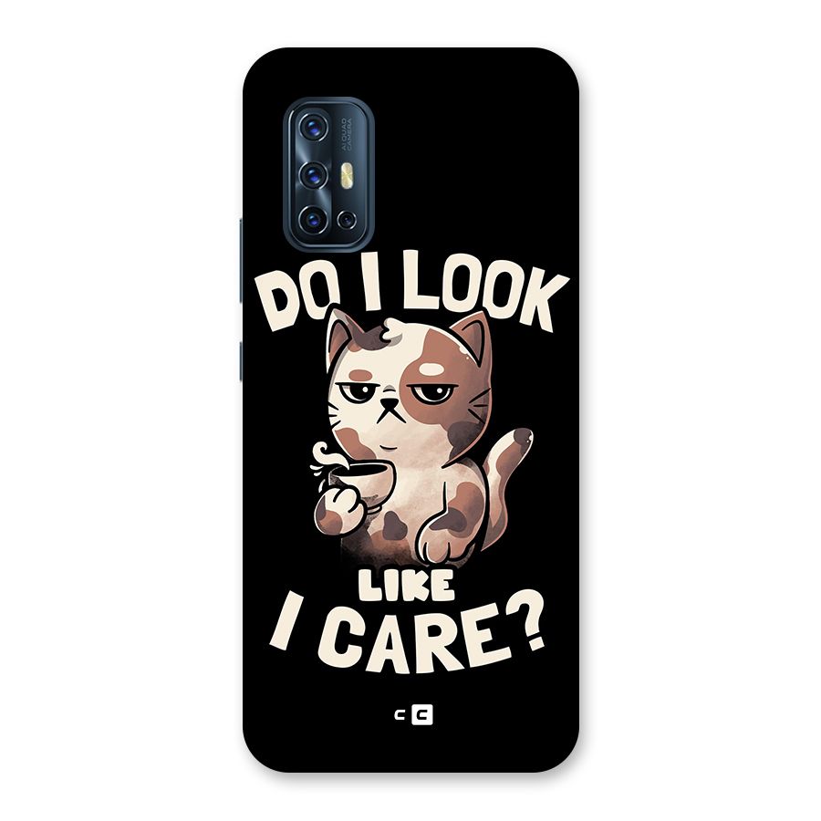 Cat Look Like Care Back Case for Vivo V17