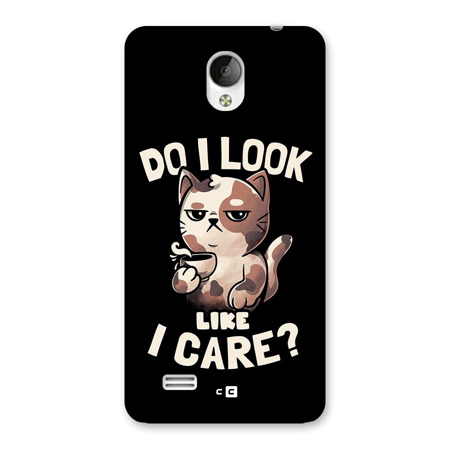 Cat Look Like Care Back Case for Vivo Y21