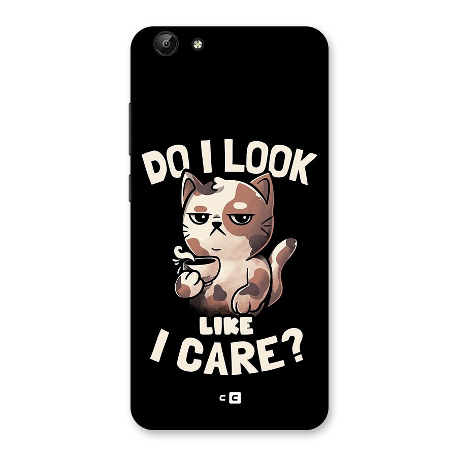 Cat Look Like Care Back Case for Vivo Y69