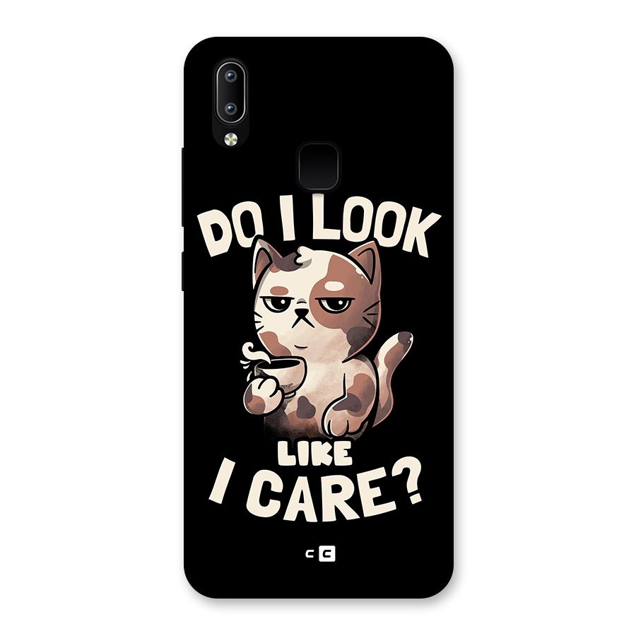 Cat Look Like Care Back Case for Vivo Y93