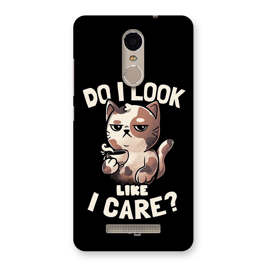 Cat Look Like Care Back Case for Xiaomi Redmi Note 3