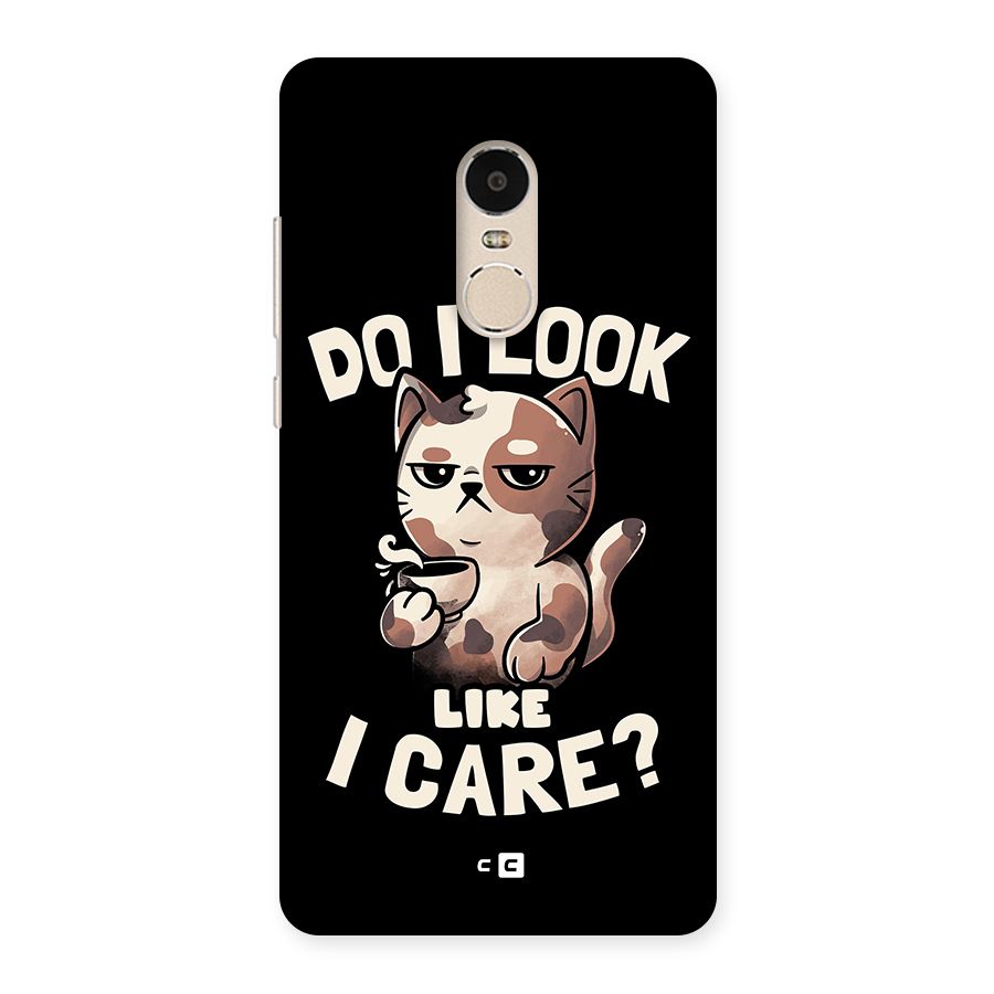 Cat Look Like Care Back Case for Xiaomi Redmi Note 4