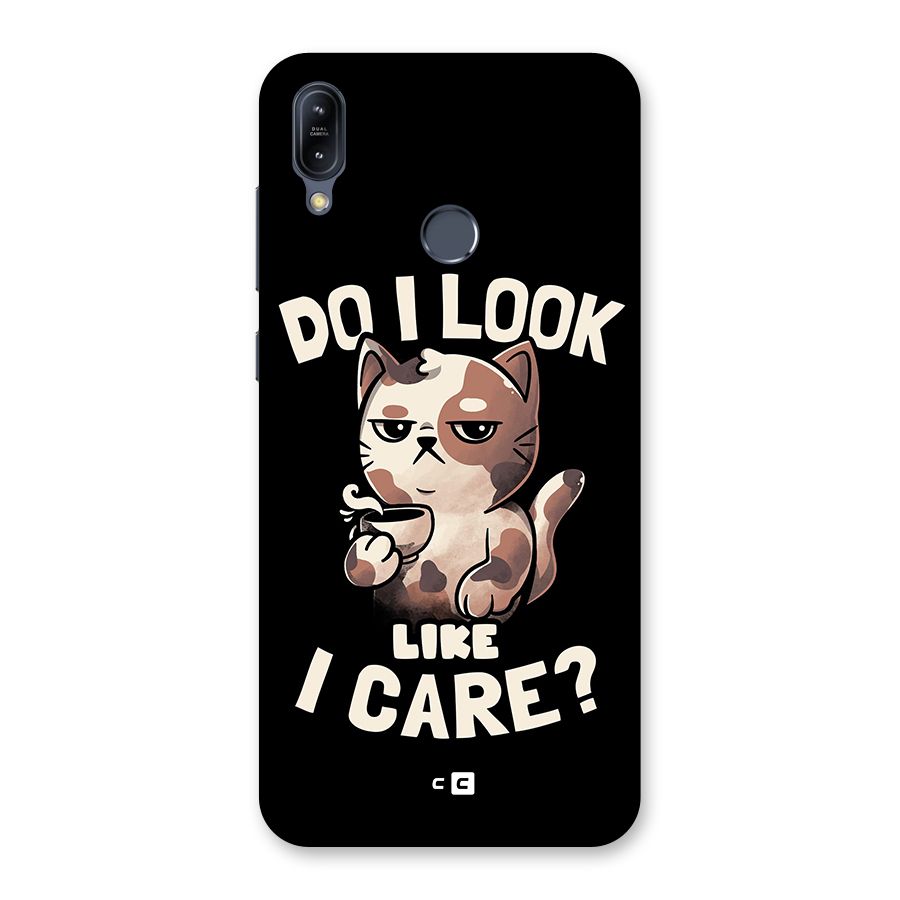 Cat Look Like Care Back Case for Zenfone Max M2
