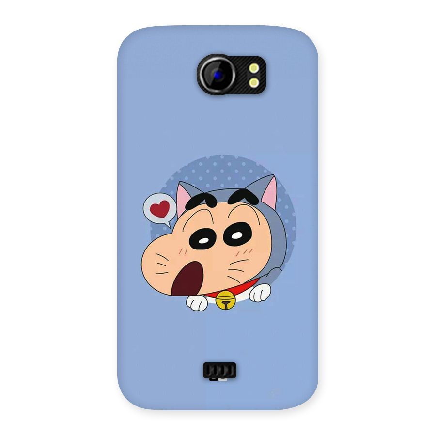 Cat Shinchan Back Case for Canvas 2 A110