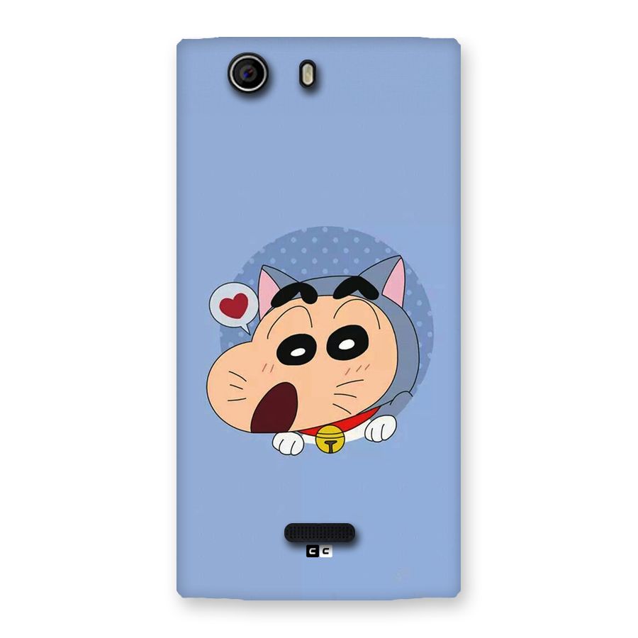 Cat Shinchan Back Case for Canvas Nitro 2 E311
