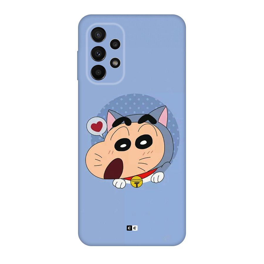 Cat Shinchan Back Case for Galaxy A23