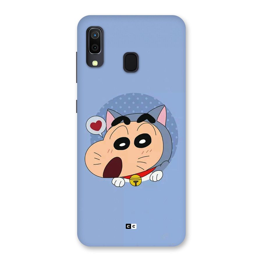 Cat Shinchan Back Case for Galaxy A30