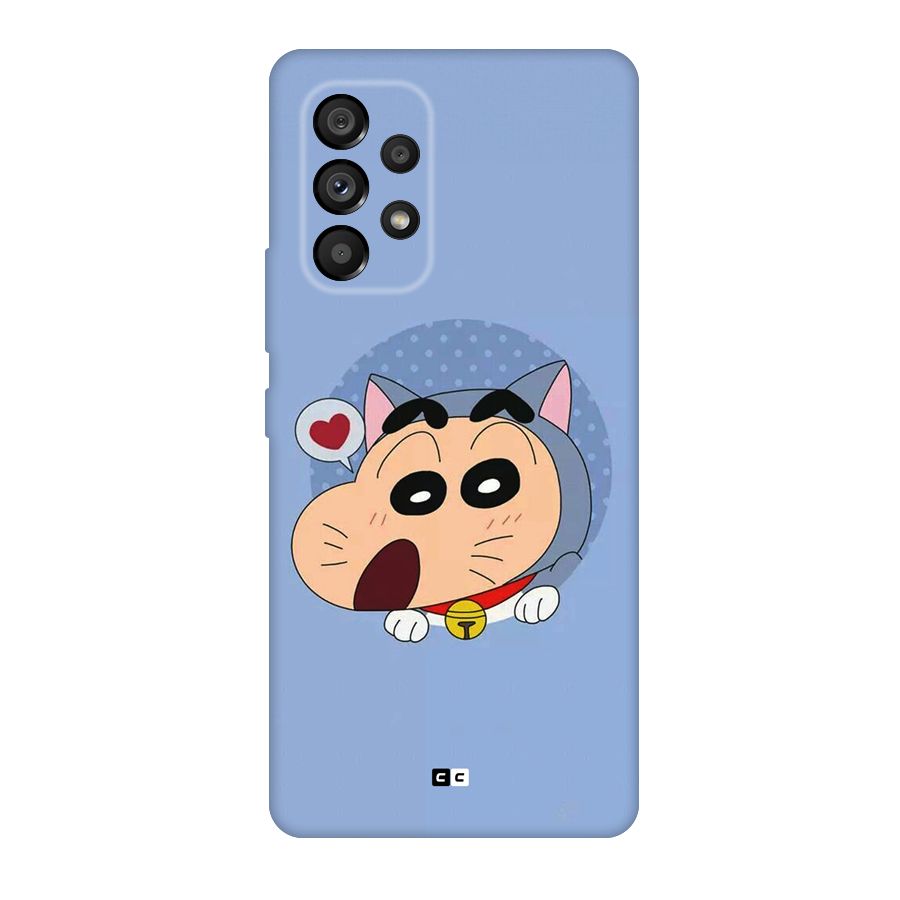 Cat Shinchan Back Case for Galaxy A53 5G