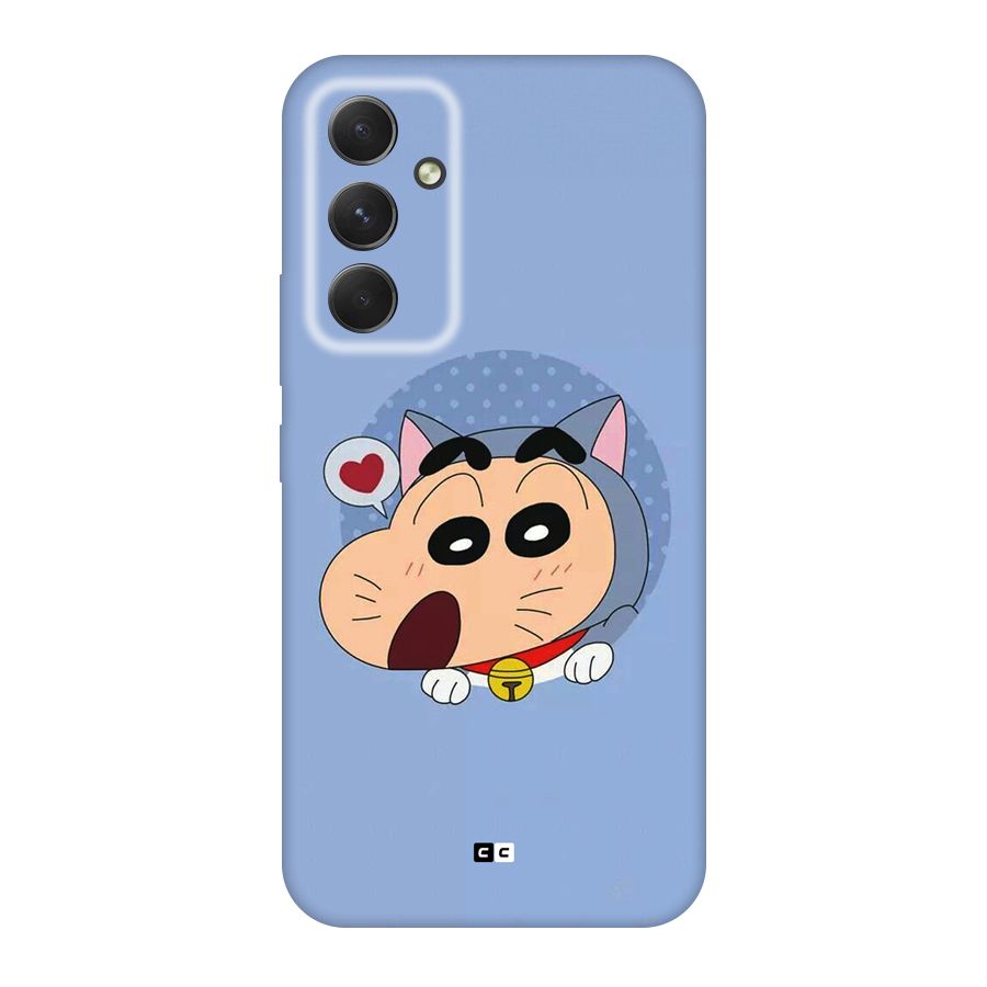 Cat Shinchan Back Case for Galaxy A54