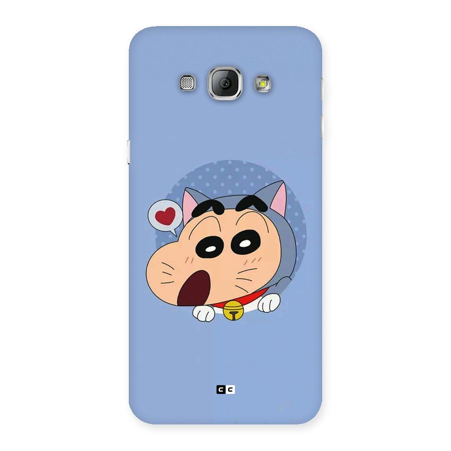 Cat Shinchan Back Case for Galaxy A8