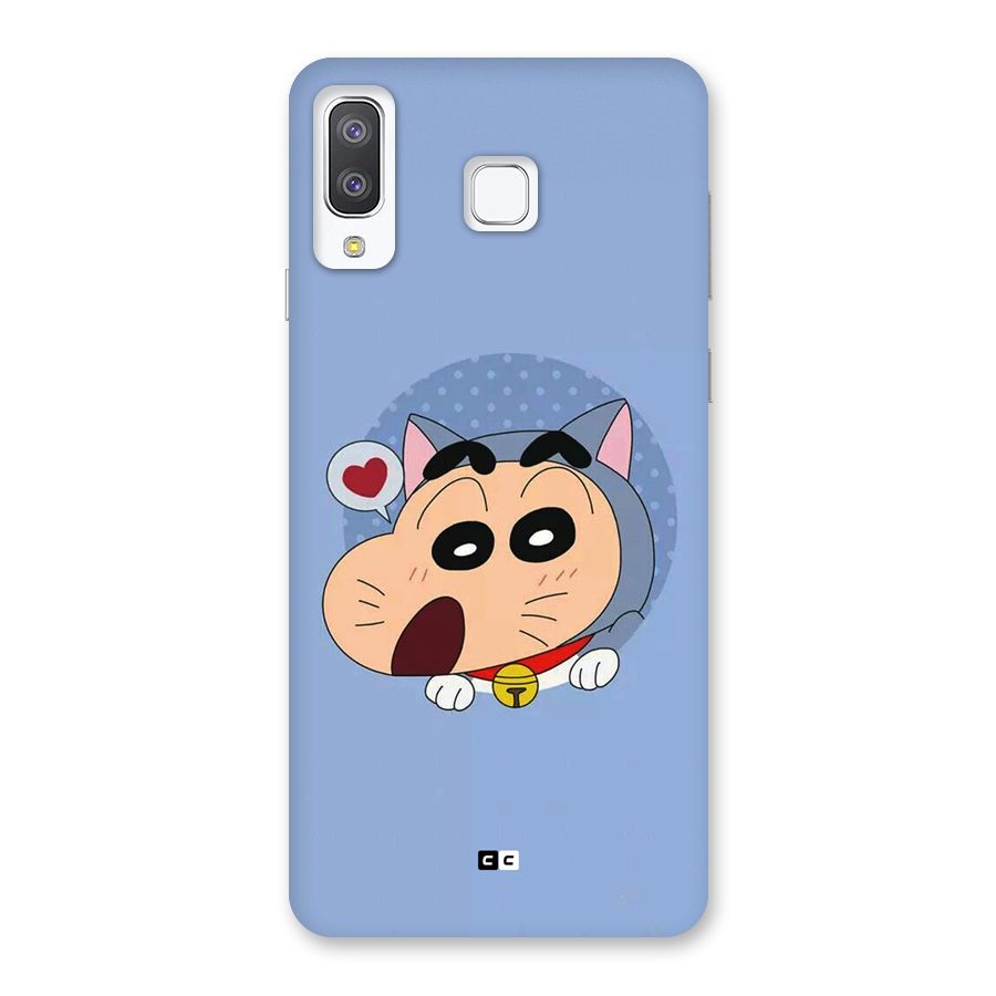 Cat Shinchan Back Case for Galaxy A8 Star