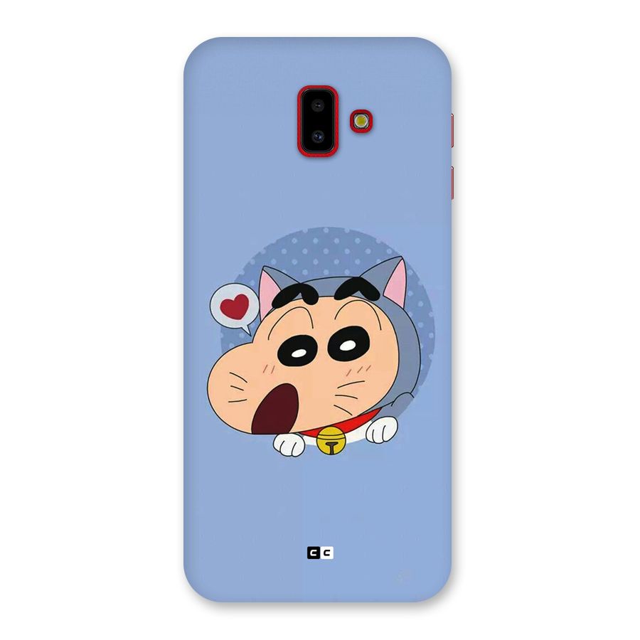Cat Shinchan Back Case for Galaxy J6 Plus