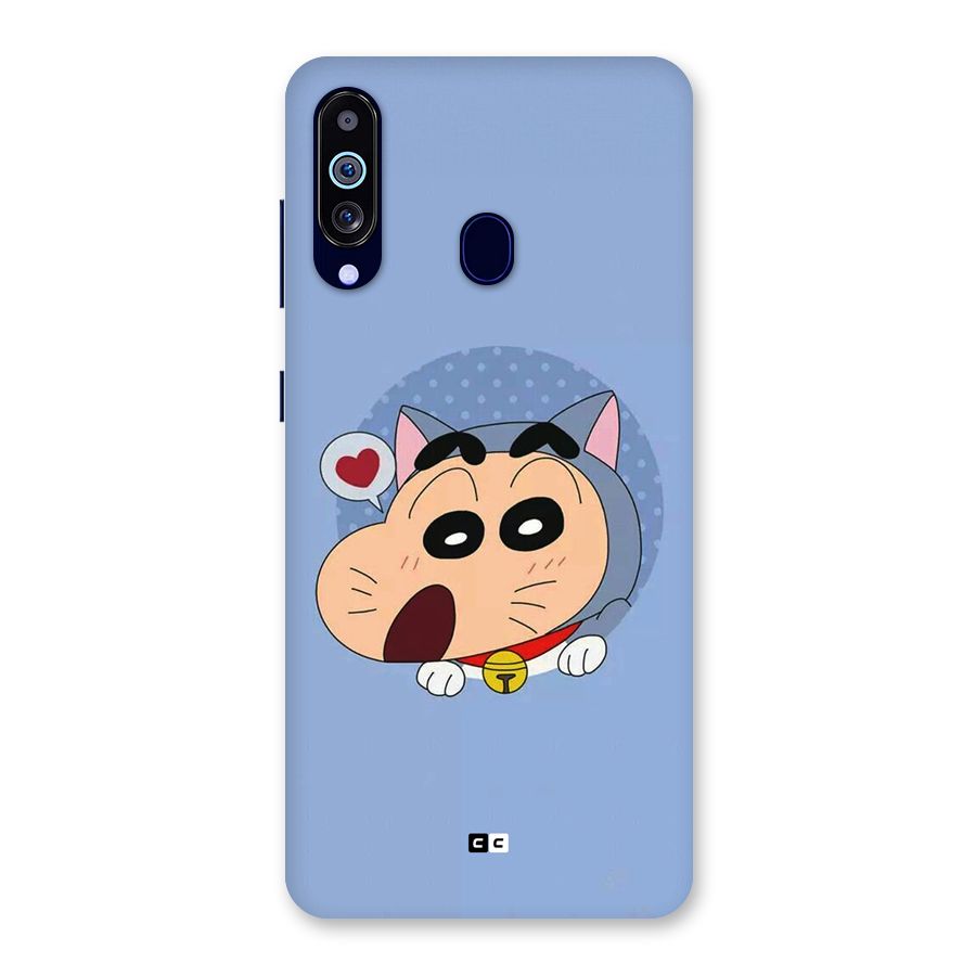 Cat Shinchan Back Case for Galaxy M40