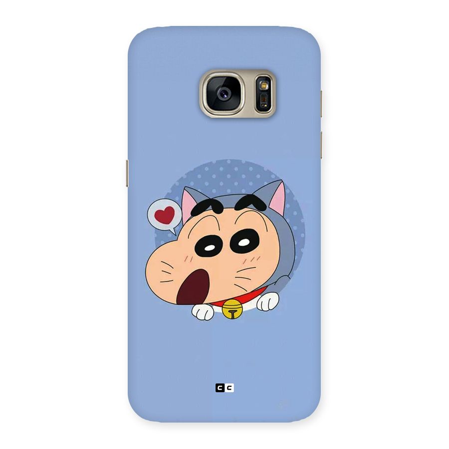 Cat Shinchan Back Case for Galaxy S7