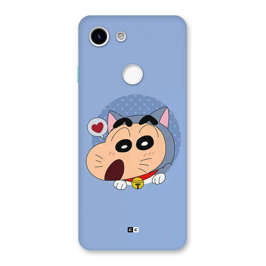 Cat Shinchan Back Case for Google Pixel 3