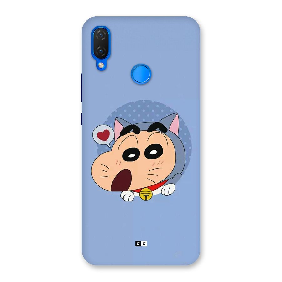 Cat Shinchan Back Case for Huawei P Smart Plus