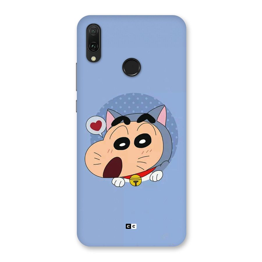 Cat Shinchan Back Case for Huawei Y9 (2019)
