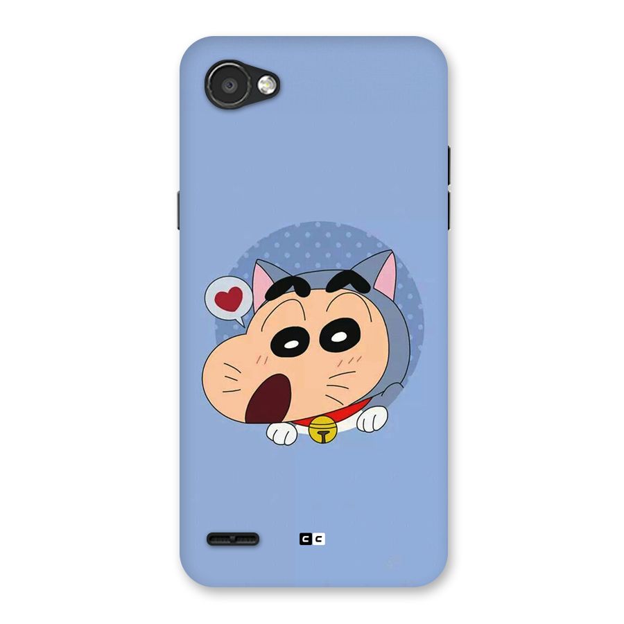Cat Shinchan Back Case for LG Q6