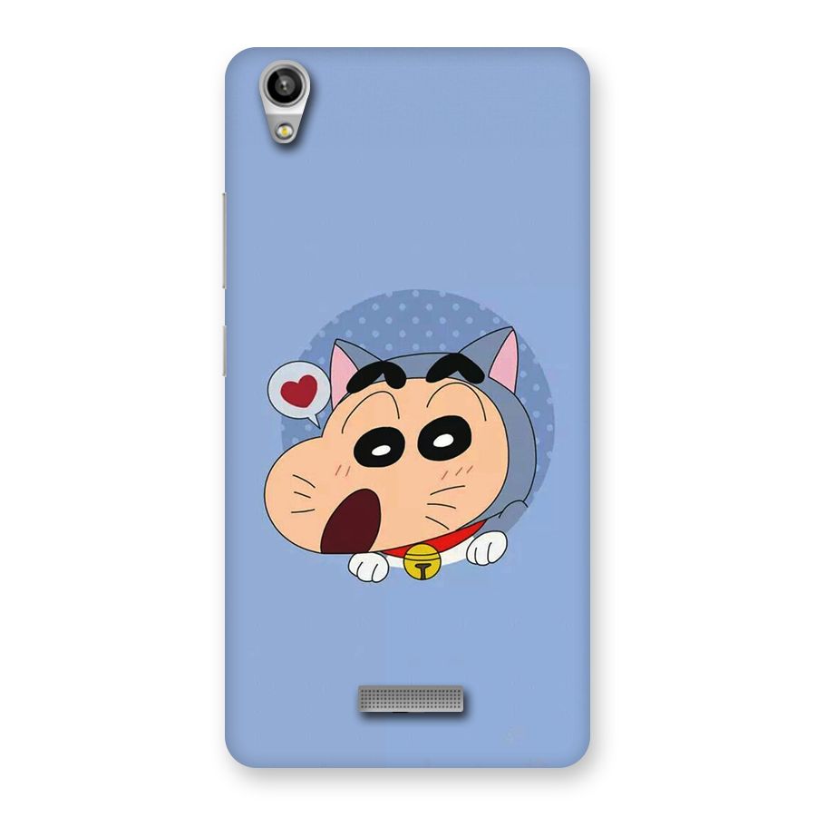 Cat Shinchan Back Case for Lava Pixel V1