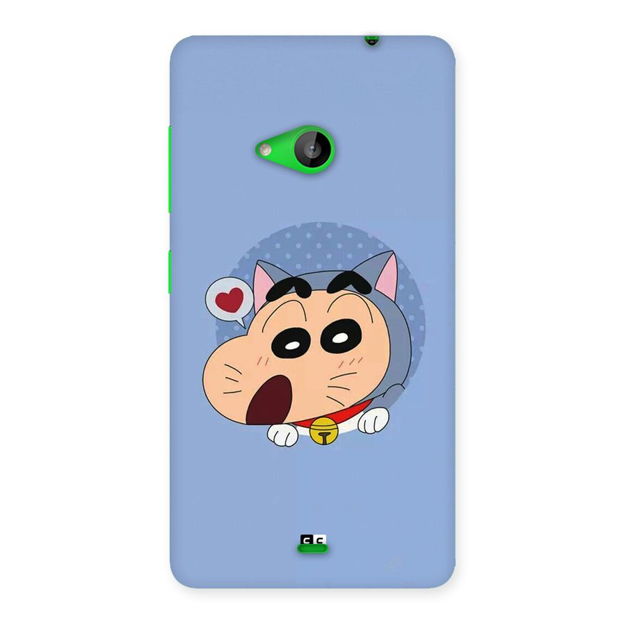 Cat Shinchan Back Case for Lumia 535