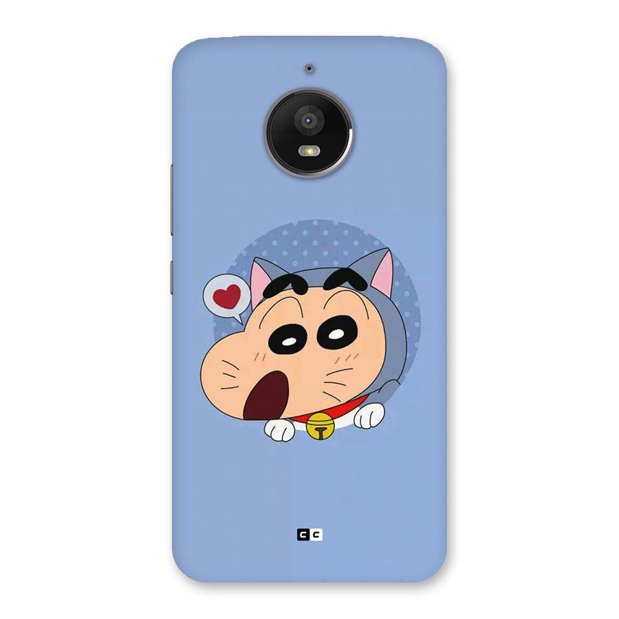 Cat Shinchan Back Case for Moto E4 Plus