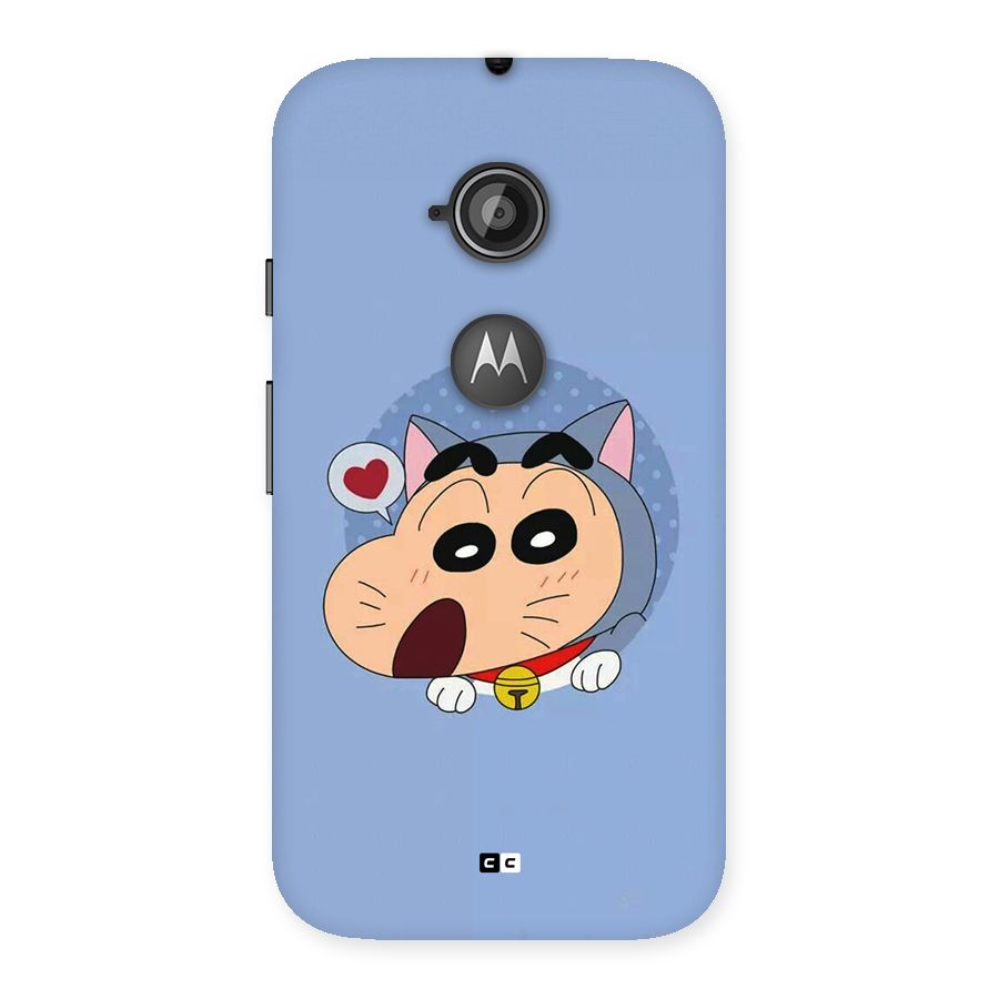 Cat Shinchan Back Case for Moto E 2nd Gen