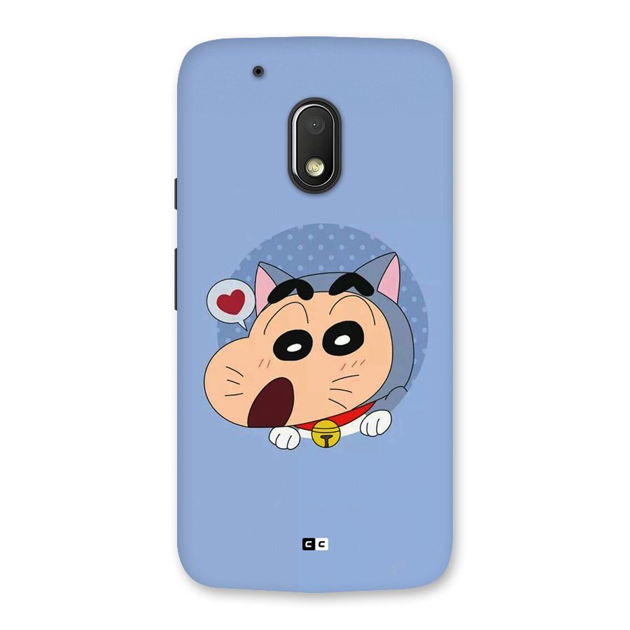 Cat Shinchan Back Case for Moto G4 Play