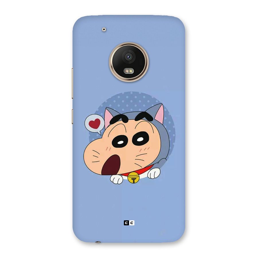 Cat Shinchan Back Case for Moto G5 Plus