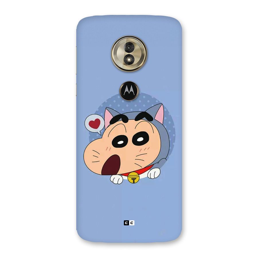 Cat Shinchan Back Case for Moto G6 Play