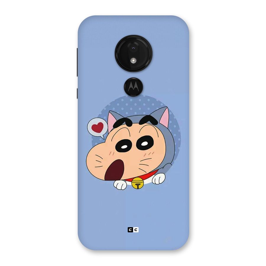 Cat Shinchan Back Case for Moto G7 Power