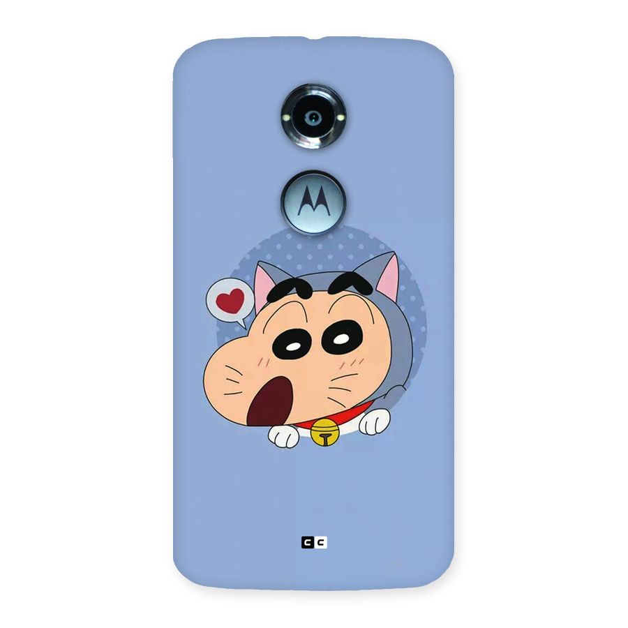 Cat Shinchan Back Case for Moto X2