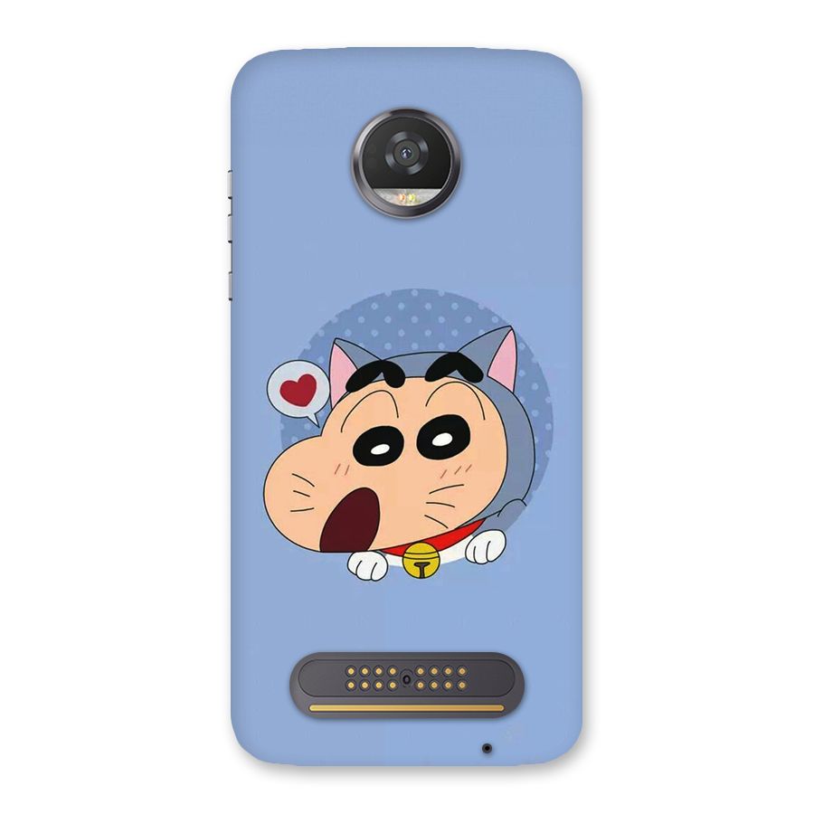 Cat Shinchan Back Case for Moto Z2 Play