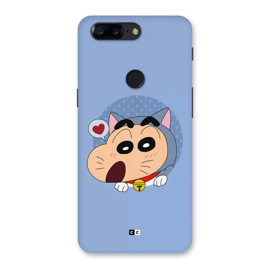 Cat Shinchan Back Case for OnePlus 5T