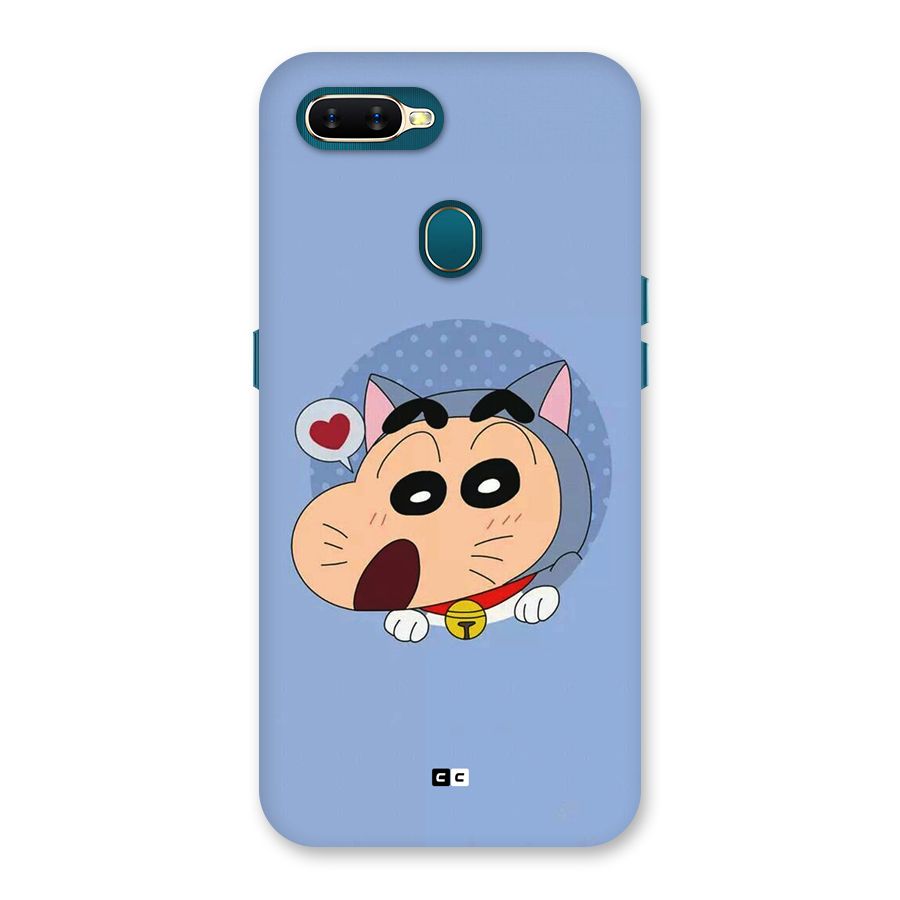 Cat Shinchan Back Case for Oppo A12s