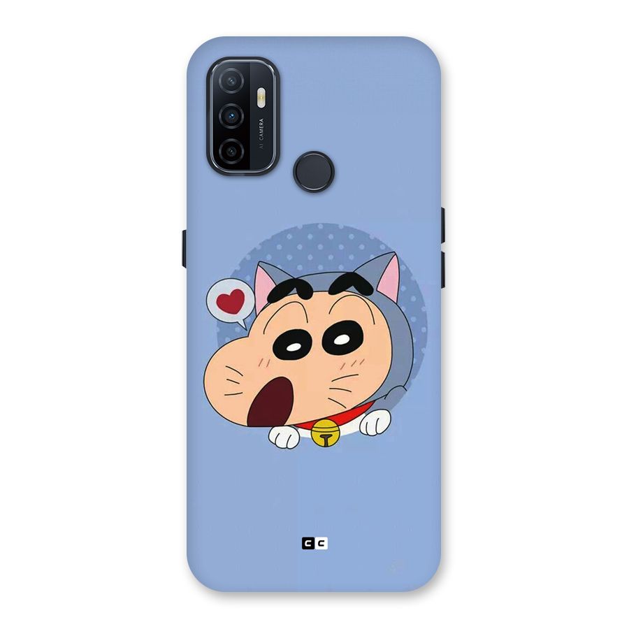 Cat Shinchan Back Case for Oppo A32