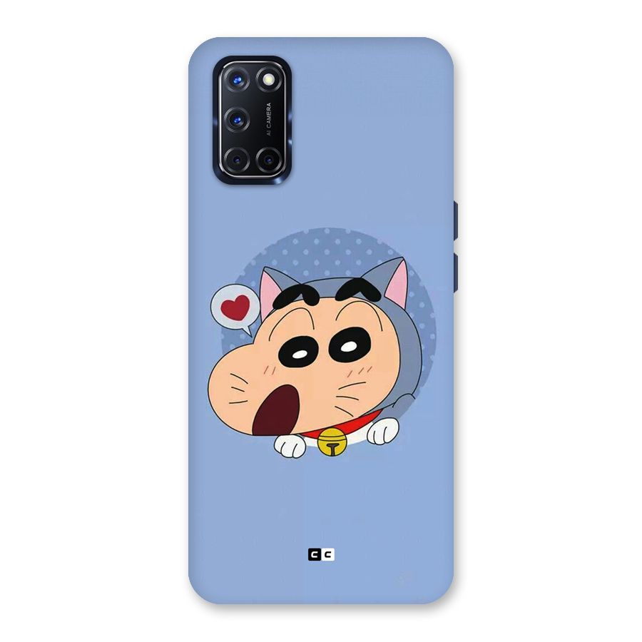 Cat Shinchan Back Case for Oppo A52