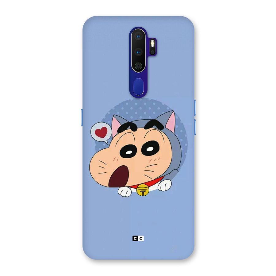 Cat Shinchan Back Case for Oppo A9 (2020)