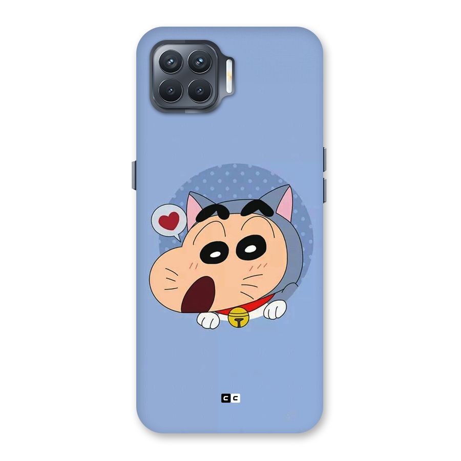Cat Shinchan Back Case for Oppo F17 Pro