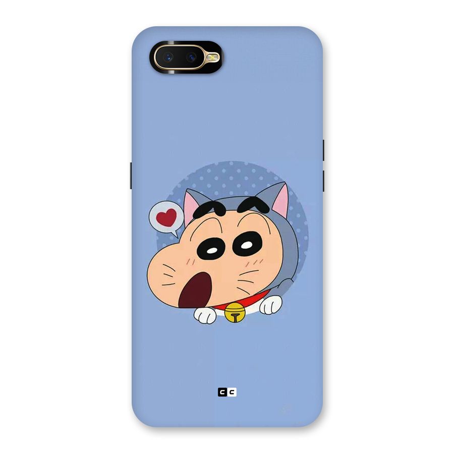 Cat Shinchan Back Case for Oppo K1