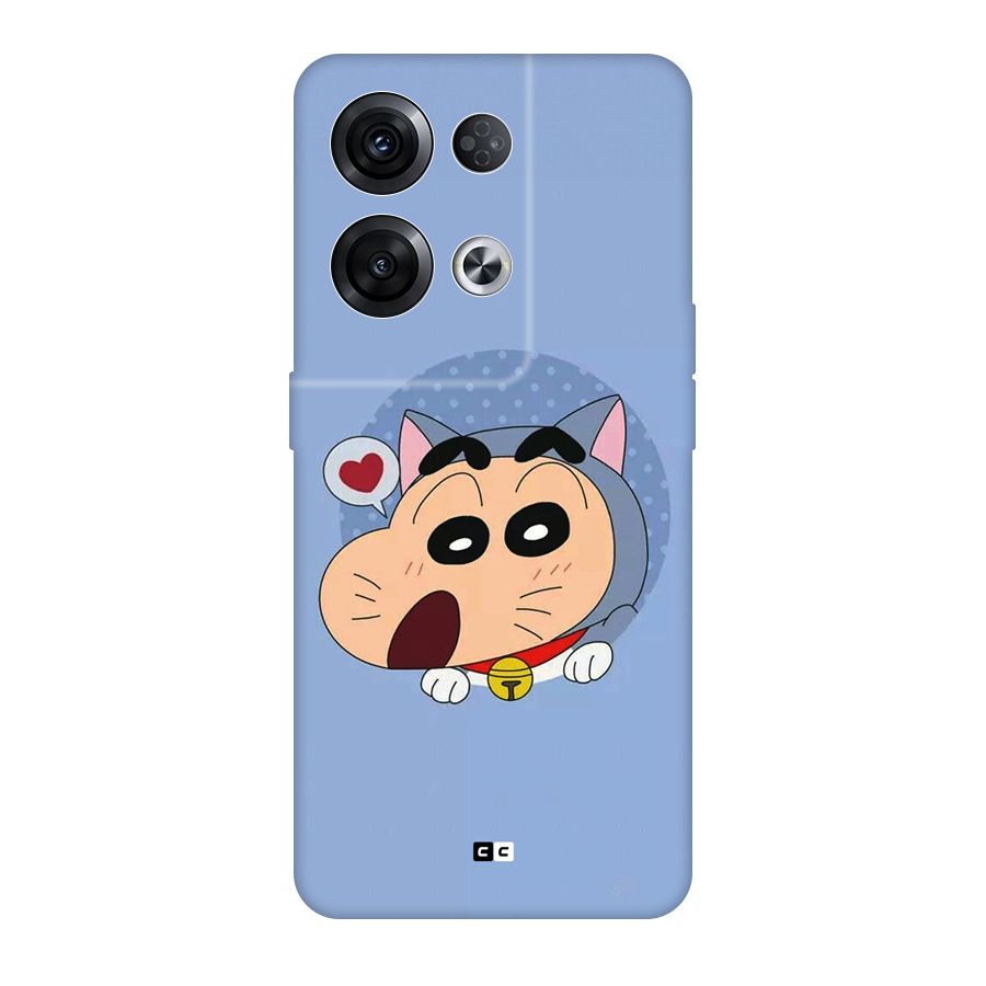 Cat Shinchan Back Case for Oppo Reno8 Pro 5G