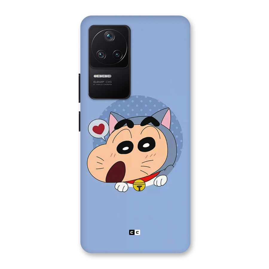 Cat Shinchan Back Case for Poco F4 5G