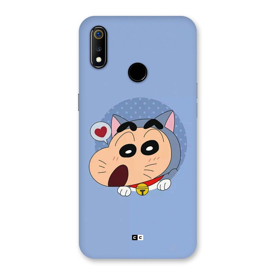 Cat Shinchan Back Case for Realme 3