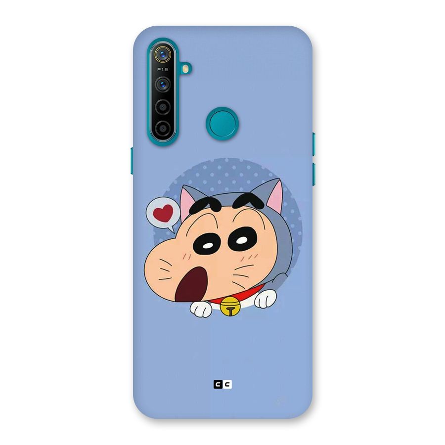 Cat Shinchan Back Case for Realme 5i
