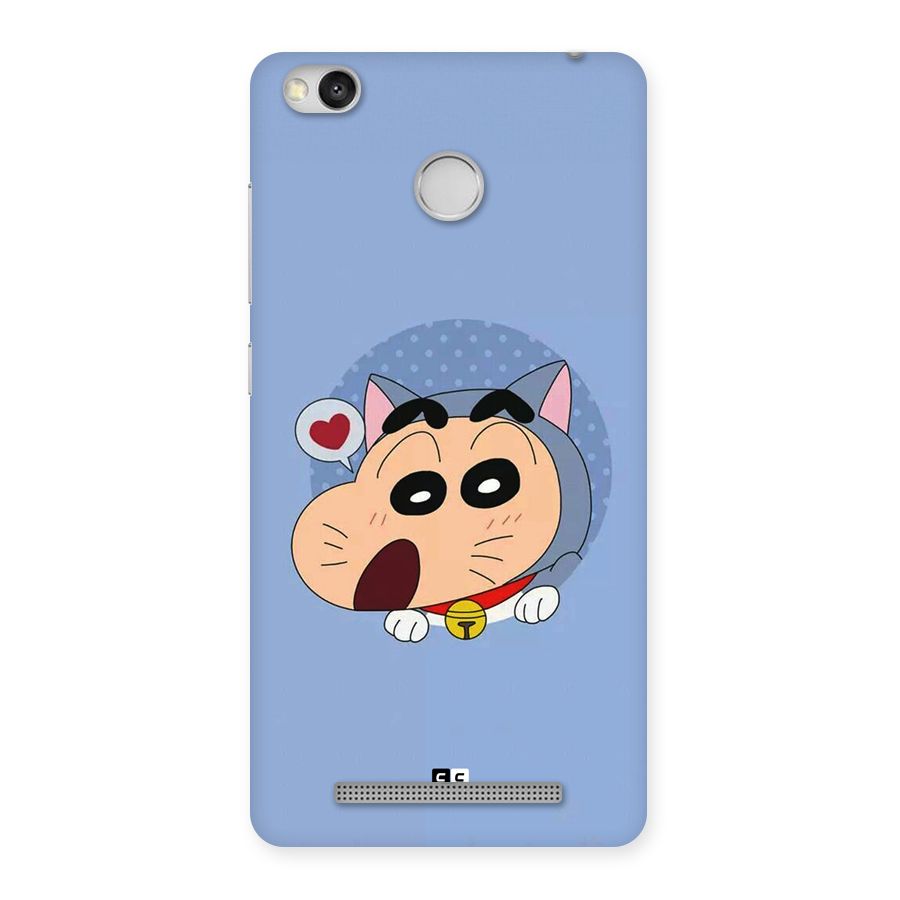 Cat Shinchan Back Case for Redmi 3S Prime