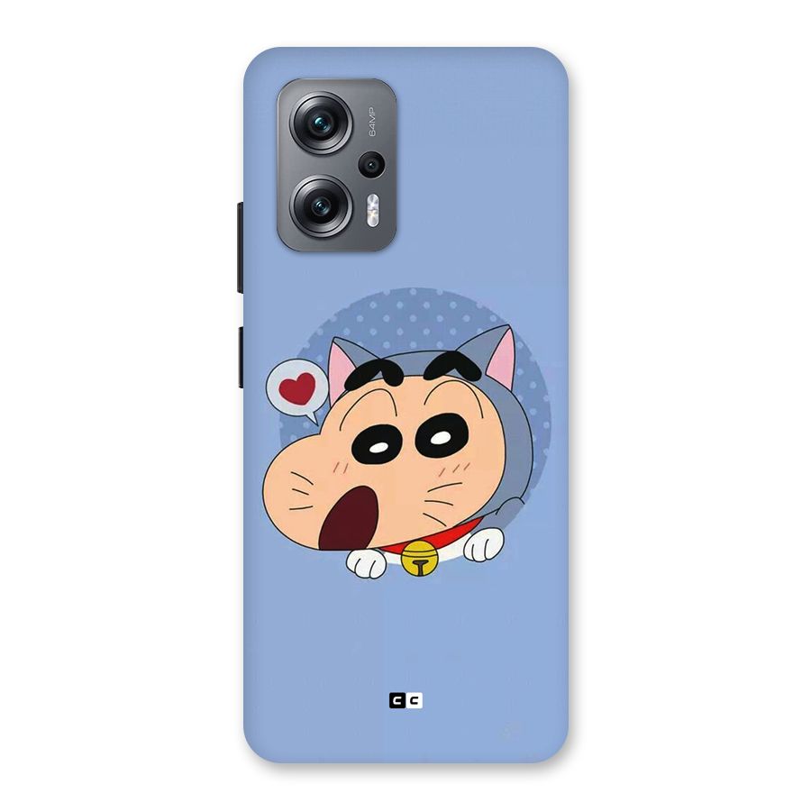 Cat Shinchan Back Case for Redmi K50i