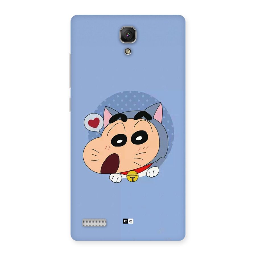 Cat Shinchan Back Case for Redmi Note