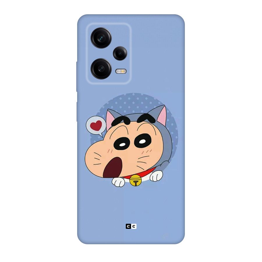Cat Shinchan Back Case for Redmi Note 12 Pro