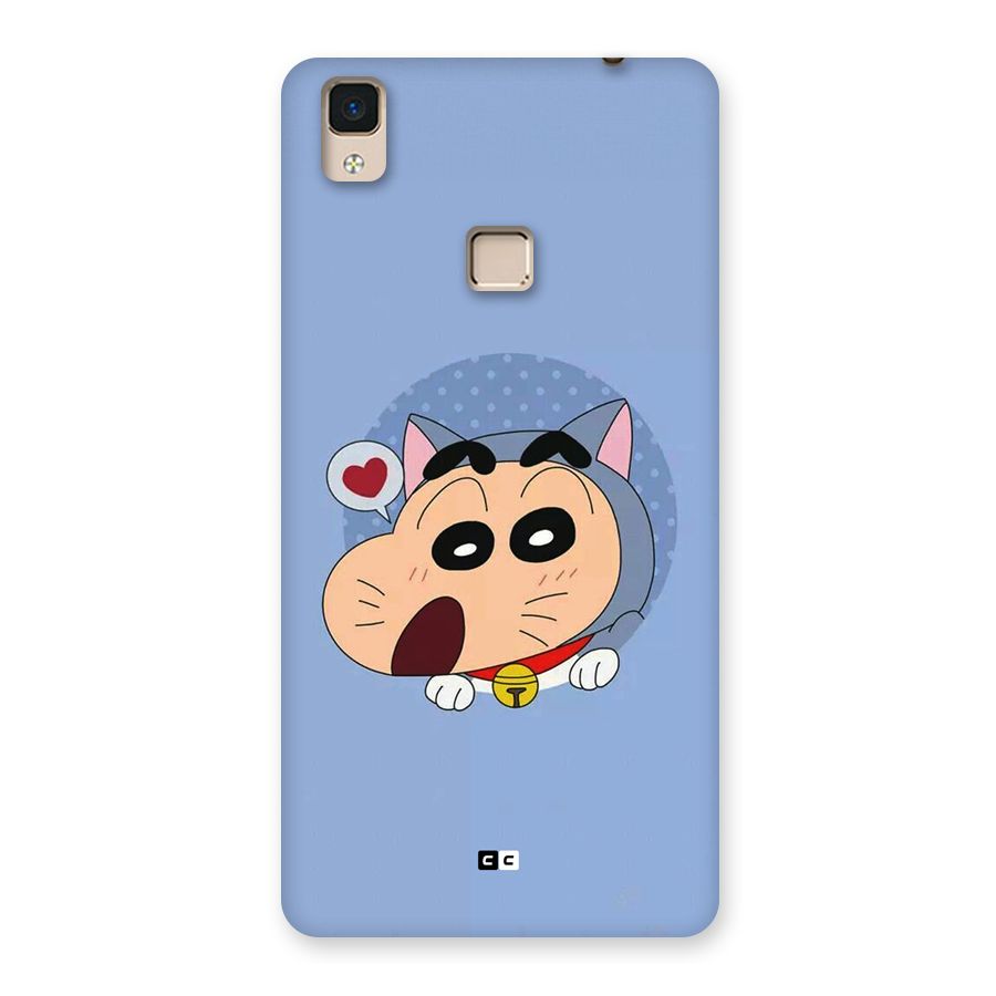 Cat Shinchan Back Case for V3 Max