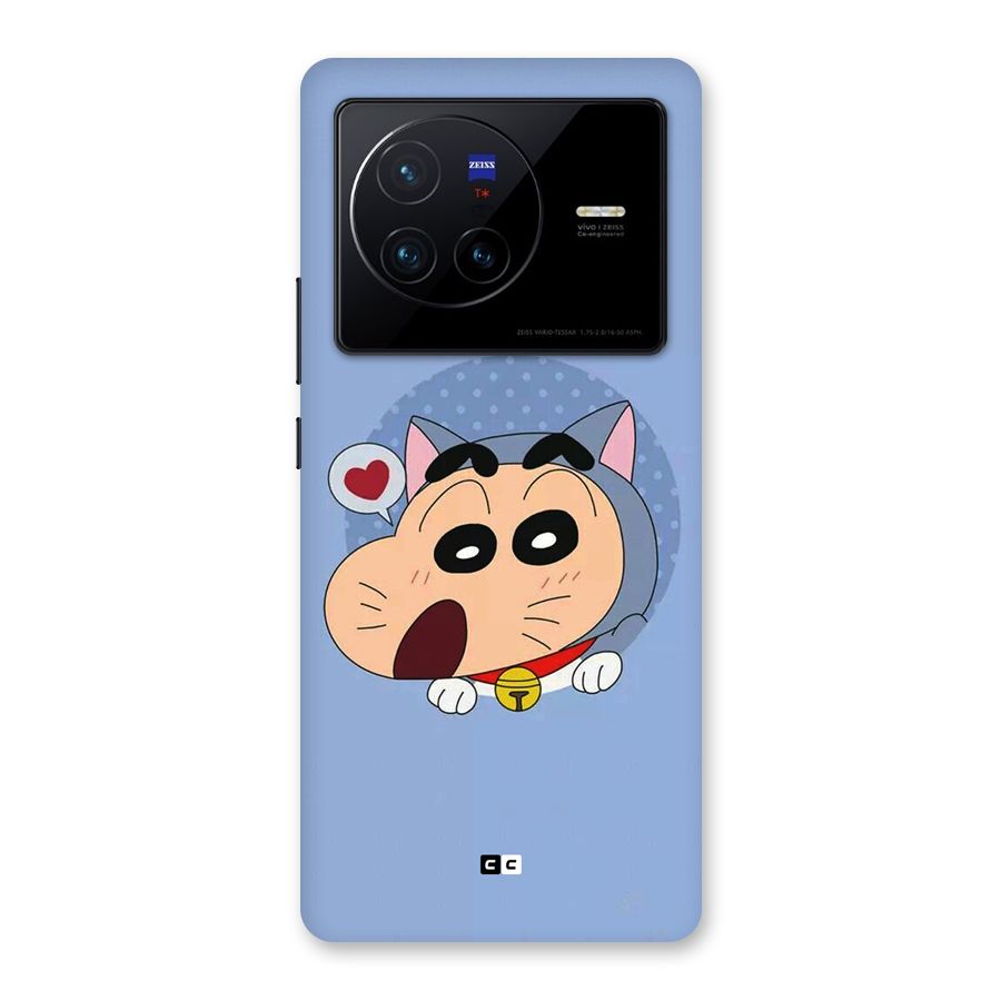 Cat Shinchan Back Case for Vivo X80